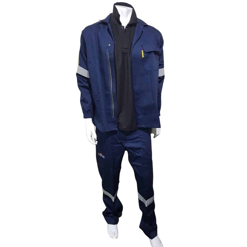 Dromex® D59 Flame & Acid Trousers Navy - Image 4