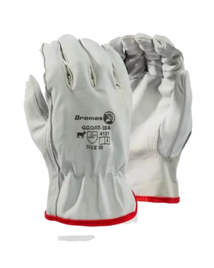 Dromex® Premium Goatskin Leather Gloves Size 10