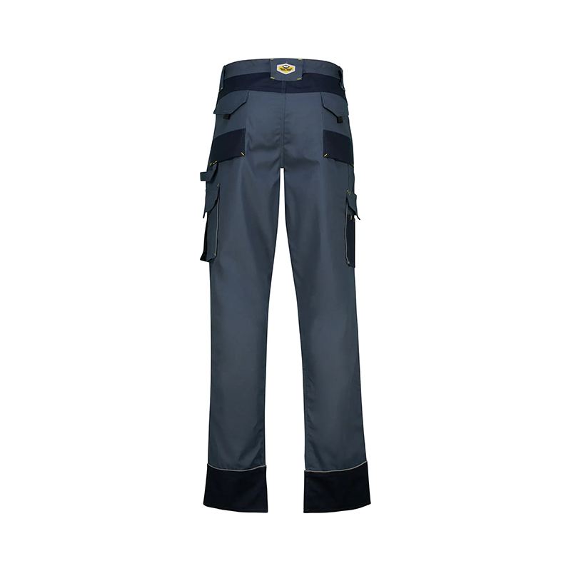 Rebel Men’s Tech Gear Acid Flame Trousers Airforce Blue - Image 3