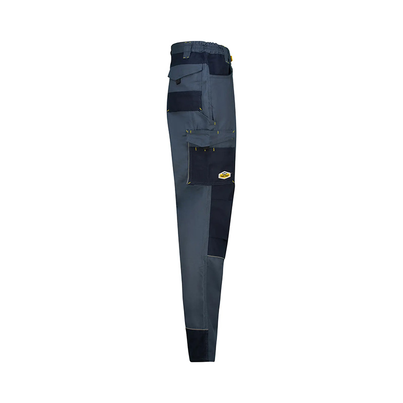 Rebel Men’s Tech Gear Acid Flame Trousers Airforce Blue - Image 4