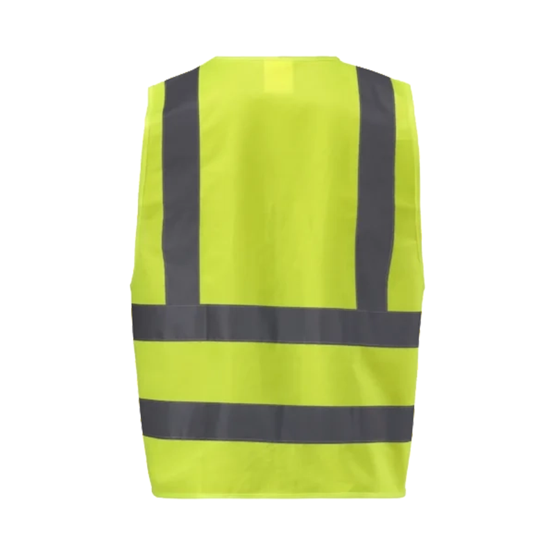 Rebel Solid Lime Reflective Vest - Image 3