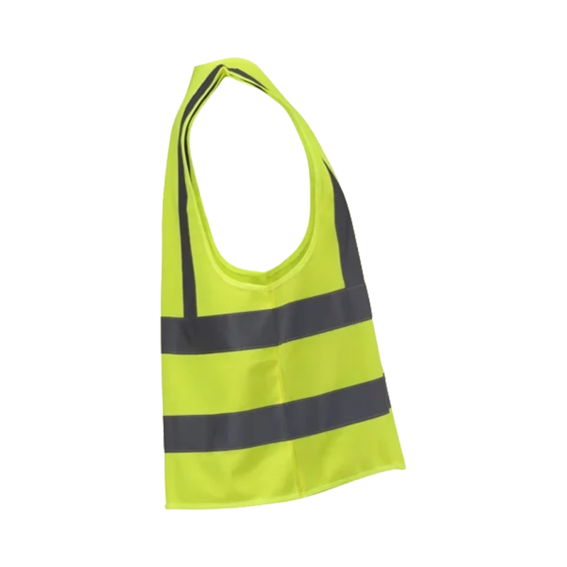 Rebel Solid Lime Reflective Vest - Image 4