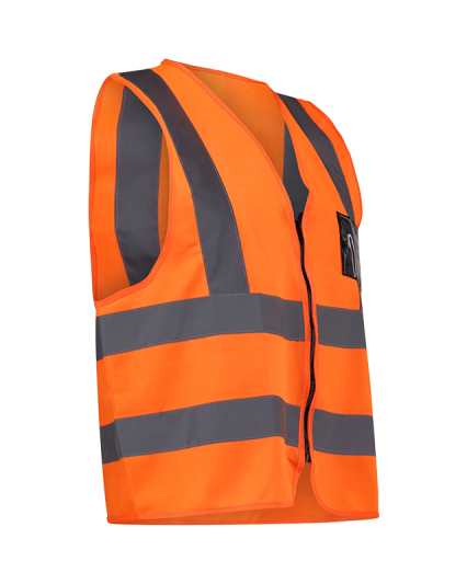 Rebel Solid Orange Reflective Vest